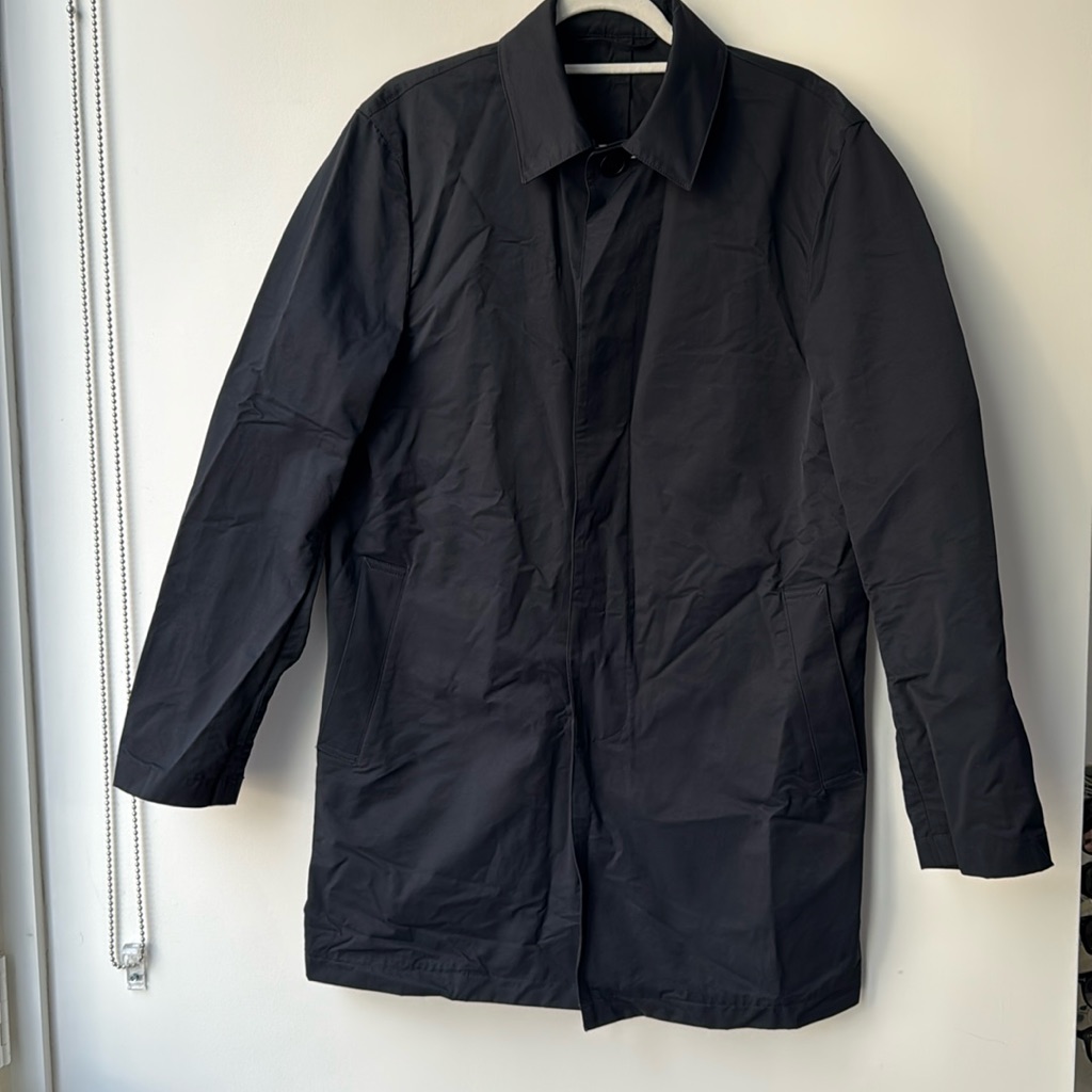 Navy Blue Trench Coat From The Dutch Brand No Label
